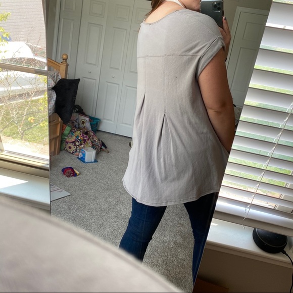 [We The Free] Oversized Beige Tee - Picture 2 of 7